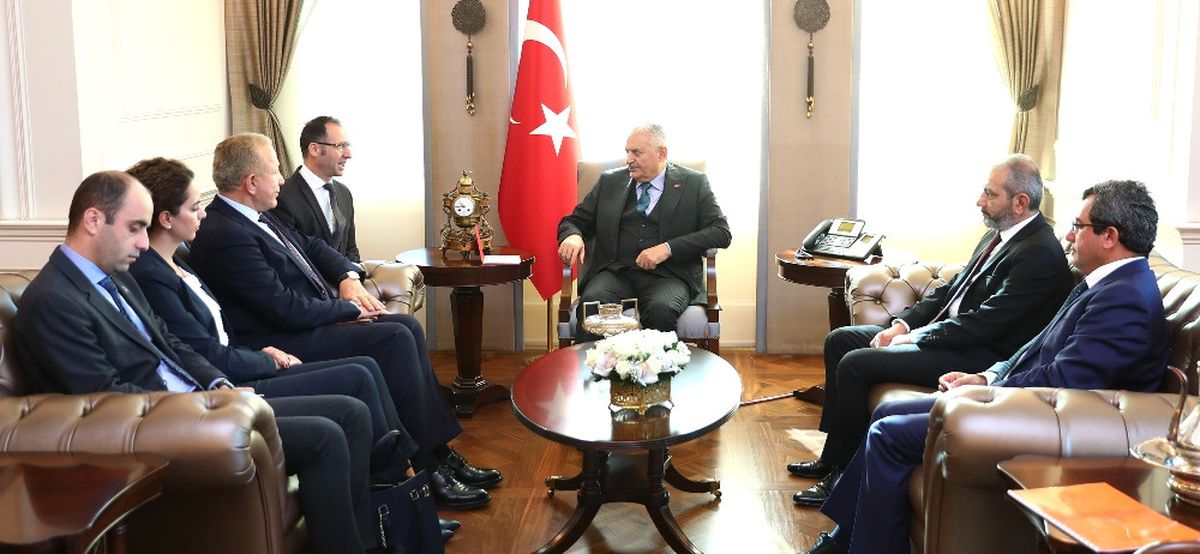 Yıldırım, Kosova Başbakan Birinci Yardımcısını Kabul Etti