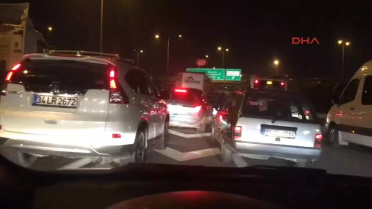 Çakarlı Gurbetçi" İstanbul Trafiğinde