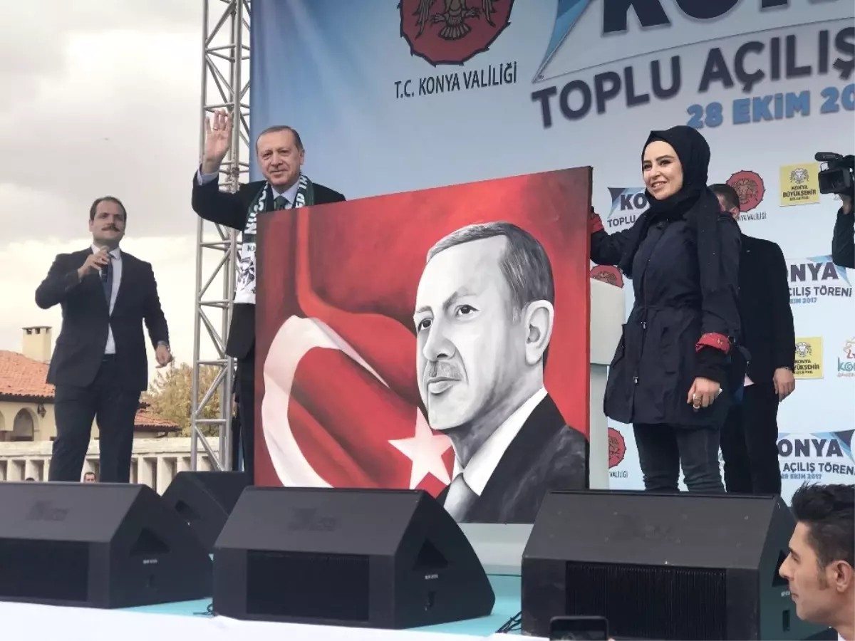 Cumhurbaşkanı Erdoğan Konya\'da Açıklaması