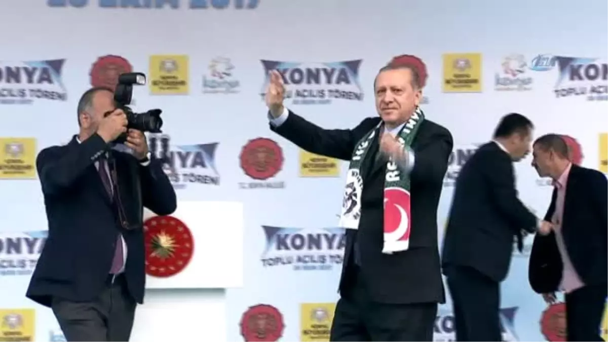 Cumhurbaşkanı Erdoğan: "Şimdi Önümüzde Yeni Bir Hedef Var, 2019 Seçimlerinde Konya\'dan Tüm...