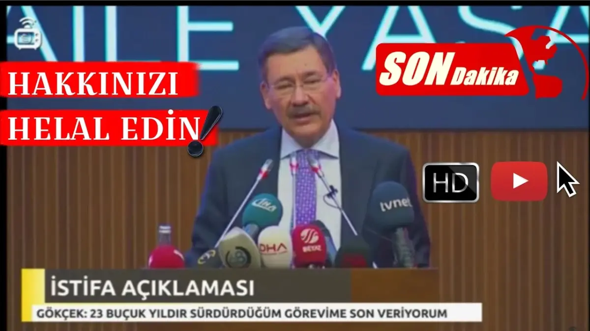 Melih Gökçek İstifa Konuşması ''emir Demiri Keser'' - 28 Ekim 2017