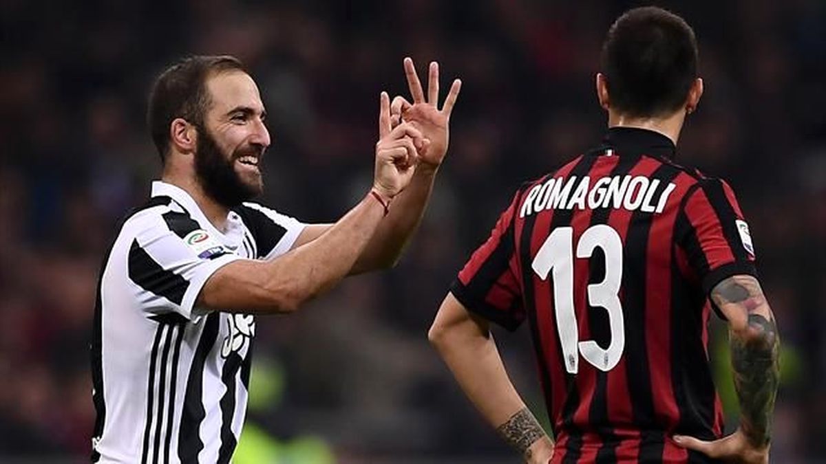 Mlano\'da Higuain\'in Gecesi