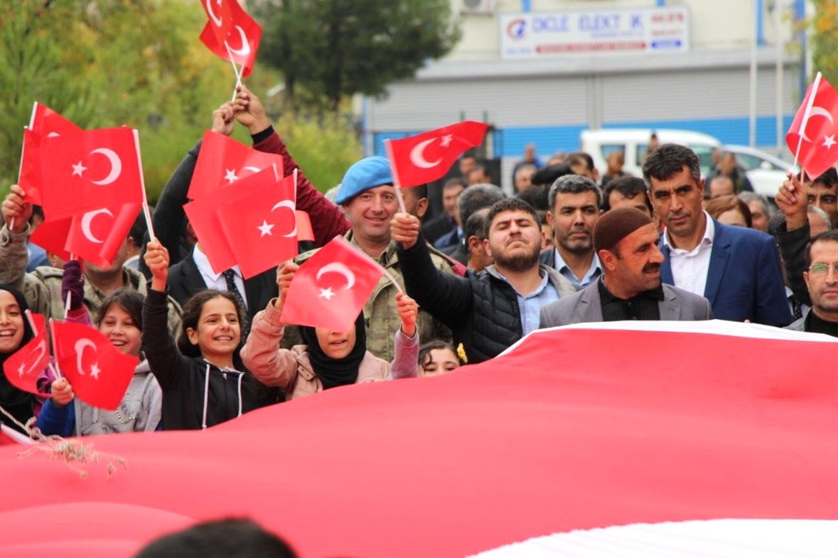 Hani\'de Cumhuriyet Bayramı Coşkuyla Kutlandı