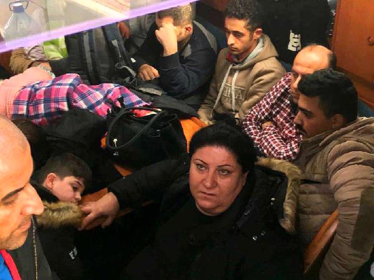 ABD Bayraklı Yatta 62 Kaçak Yakalandı