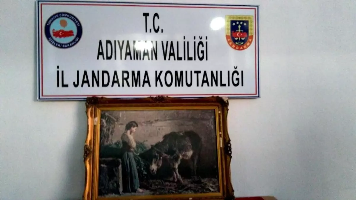 Adıyaman\'da Tablo Ele Geçirildi