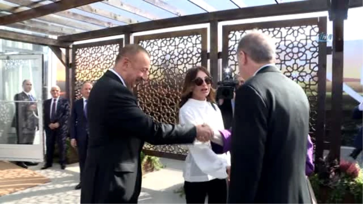 Aliyev, Erdoğan\'ı Karşıladı