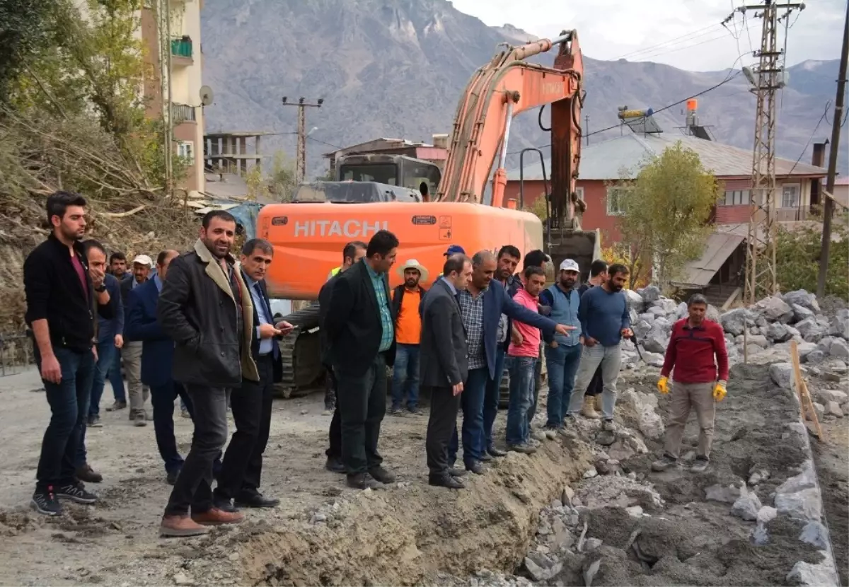 Başkan Vekili Epcim, Yol Çalışmalarını Denetledi