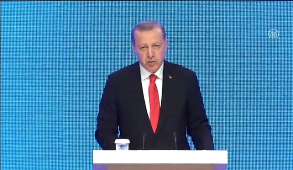Erdoğan Bakü-Tiflis-Kars Demiryolu Hattının Açılışında Konuştu