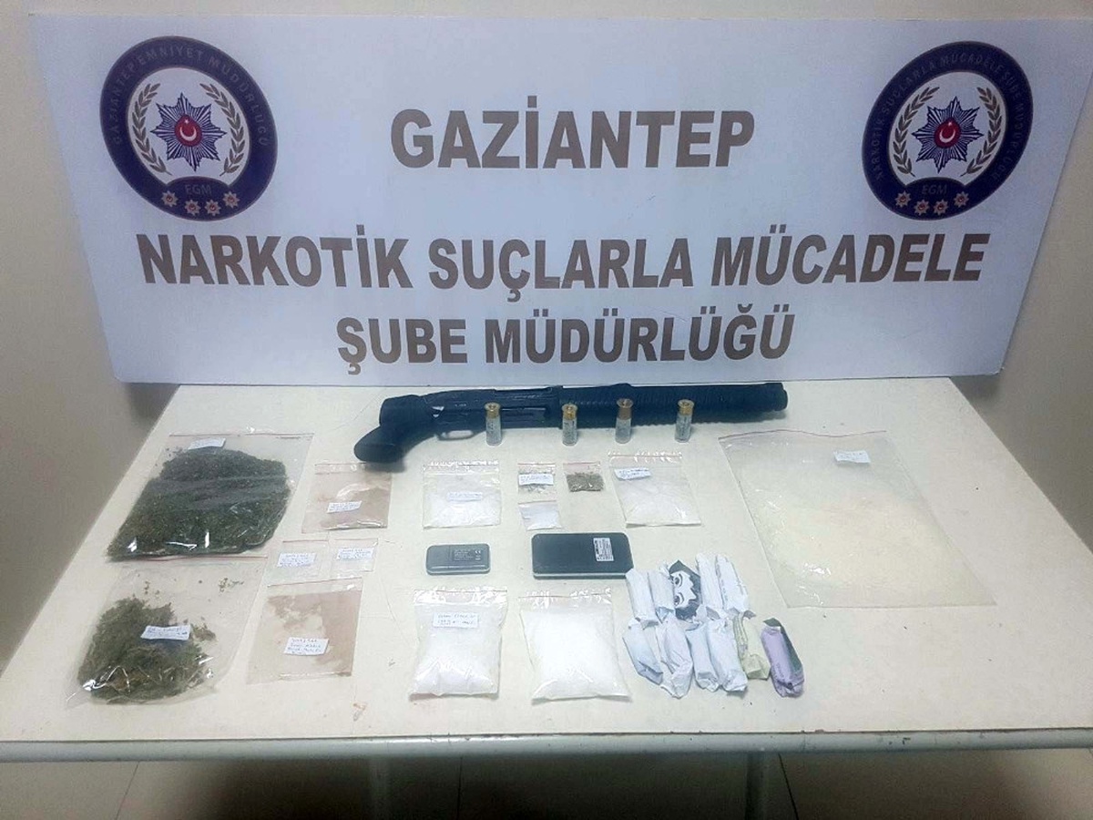 Gaziantep\'te Uyuşturucu Operasyonu: 16 Gözaltı