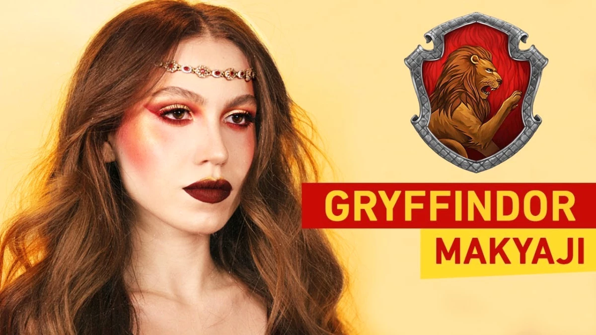 Gryffindor Makyajı | Gryffindor Makeup Tutorial