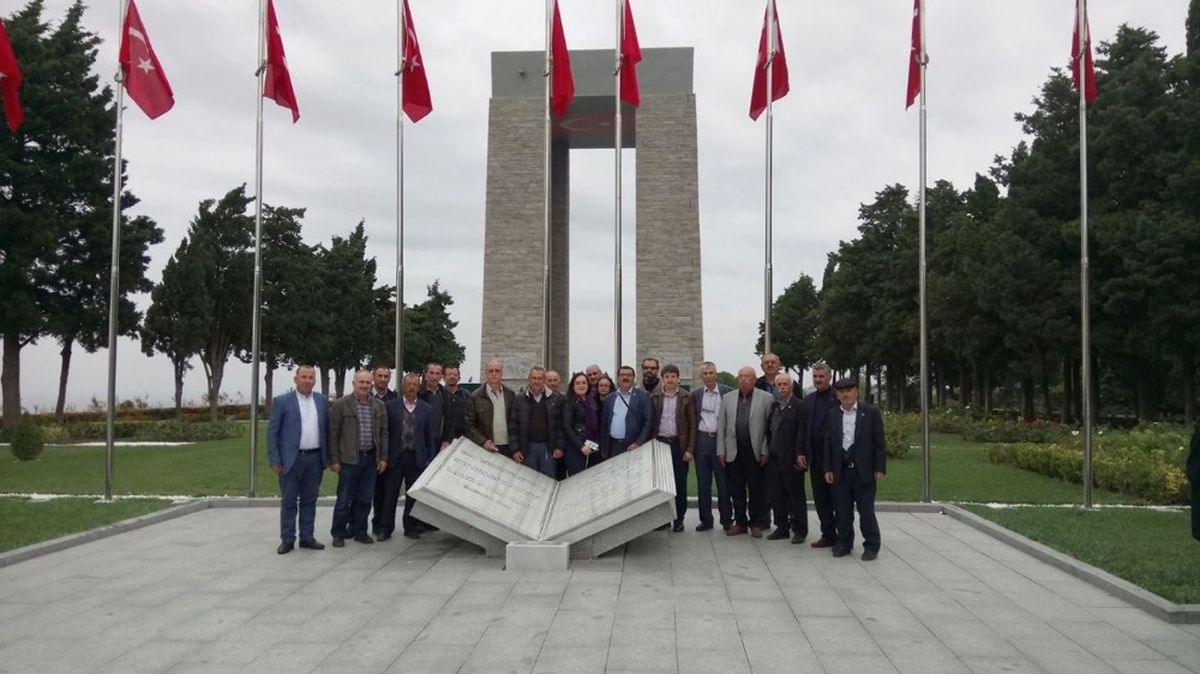 Muhtarlar Çanakkale\'yi Ziyaret Etti