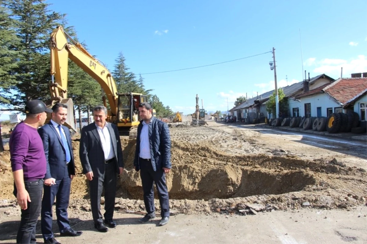 Seydişehir\'de Makine Parkı Hizmet Binası Yapımına Başlandı