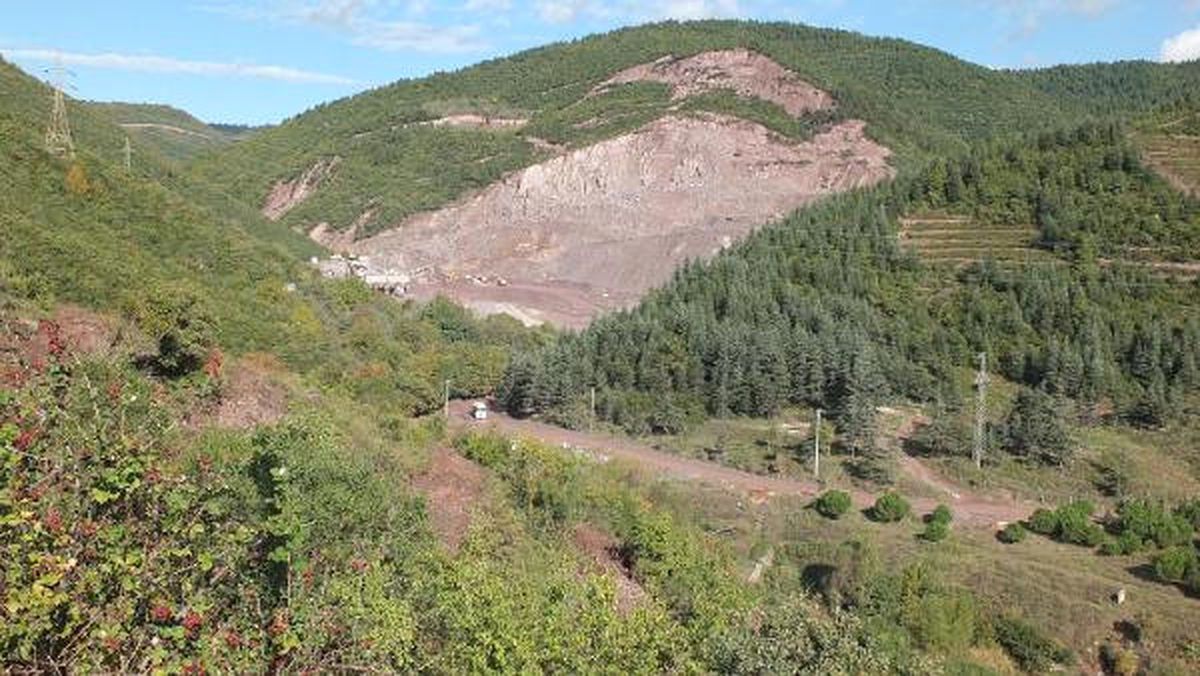 Taş Ocağında Toprak Kayması
