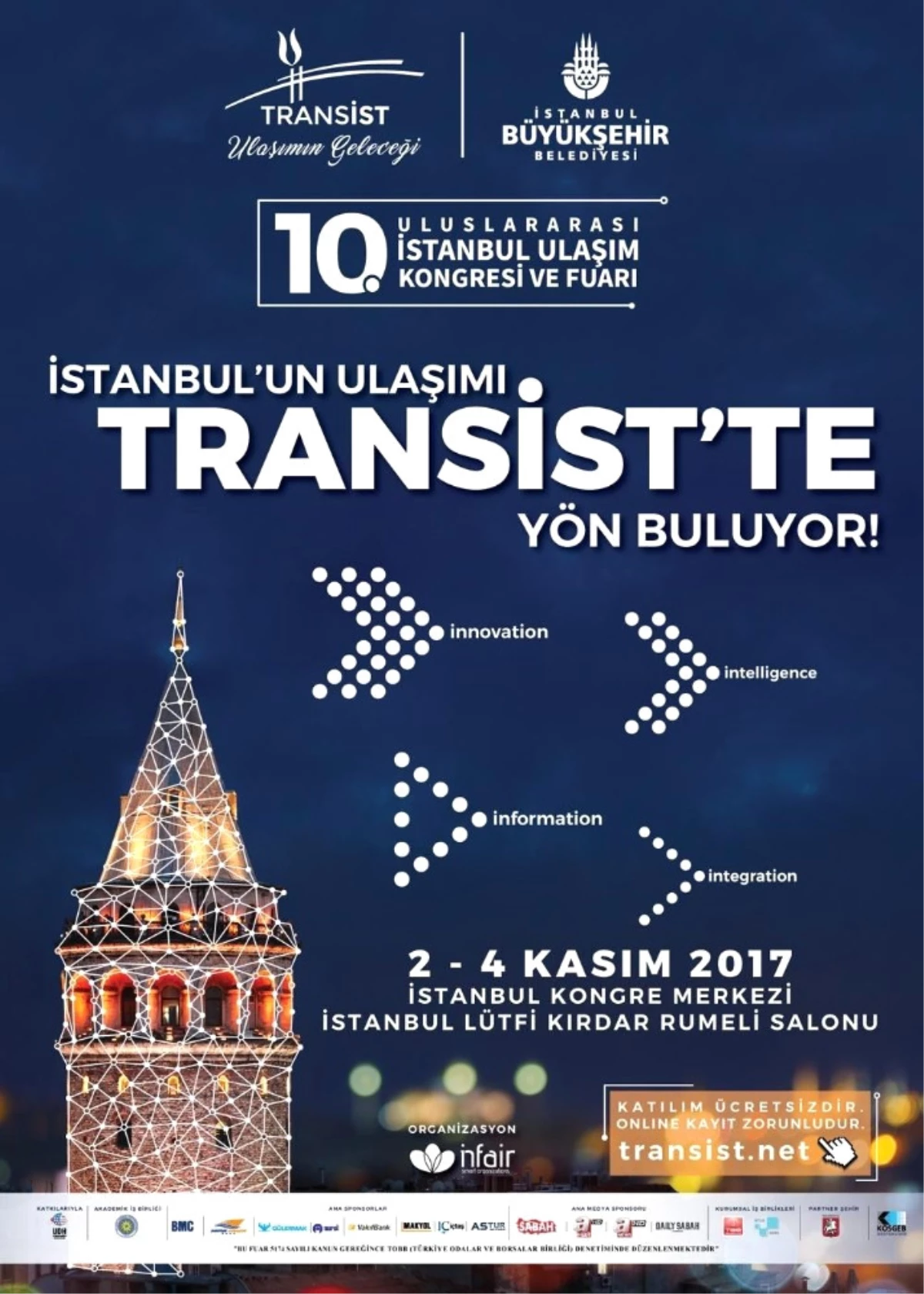 Transist 2017 2 Kasımda Başlıyor