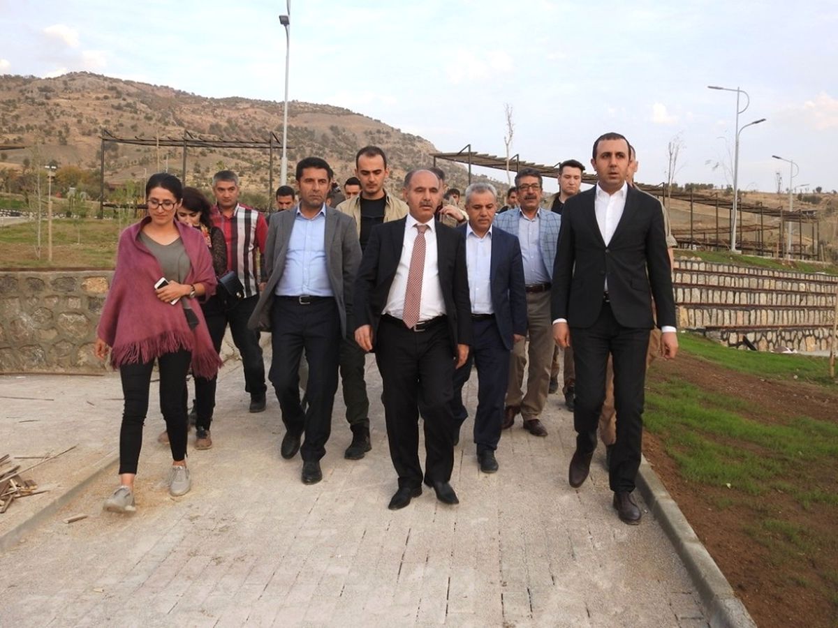 Vali Aktaş ve Başkan Bedirhanoğlu Mesire Alanındaki Çalışmaları Denetledi