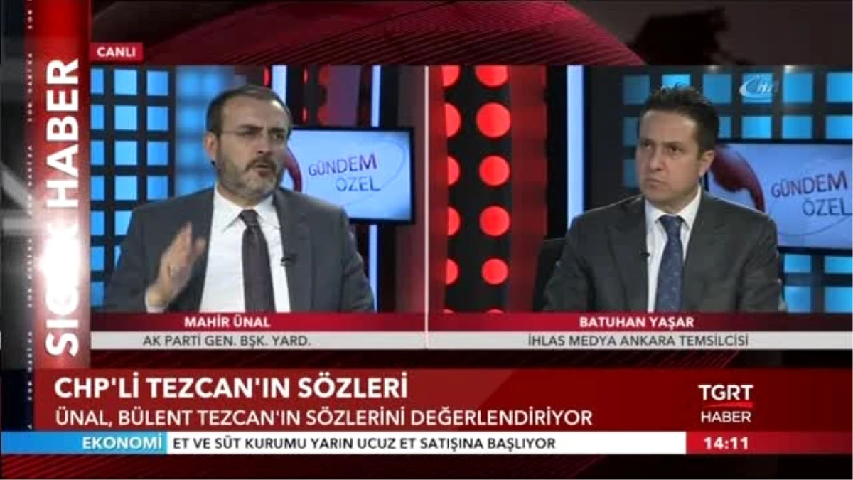 AK Parti Sözcüsü Ünal: "Kemal Kılıçdaroğlu\'nun CHP\'si Bu Milletin Devletine, Bekasına, Düzenine ve...