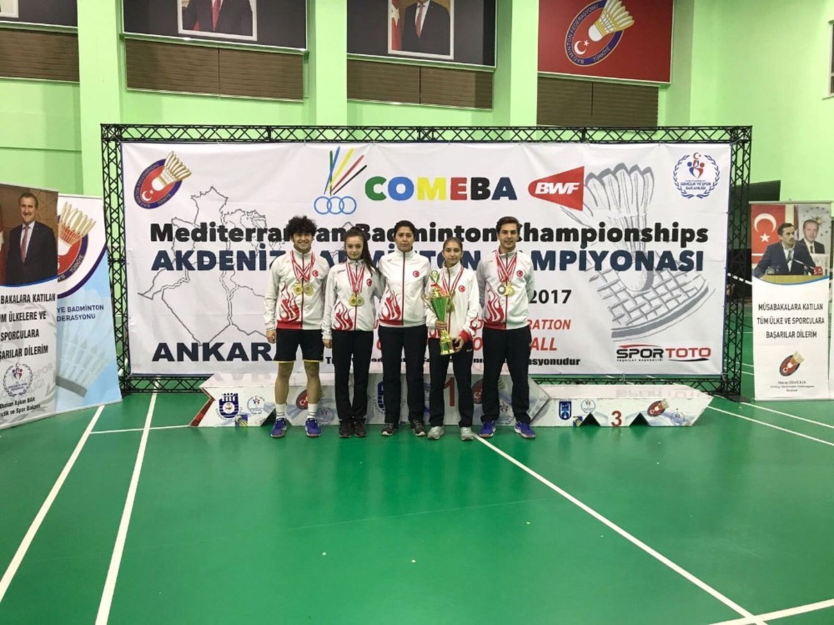 Badminton Akdeniz Şampiyonası\'nda Osmangazi Rüzgarı