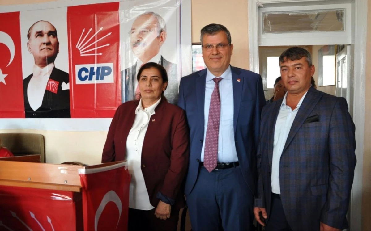 CHP Karaisalı İlçe Başkanı İlhan Şahin Güven Tazeledi