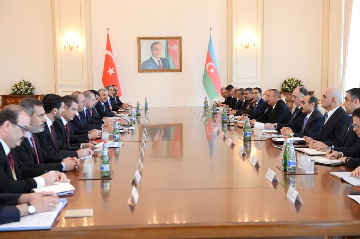 Erdoğan ve Aliyev Heyetler Arası Görüşmeye Katıldı