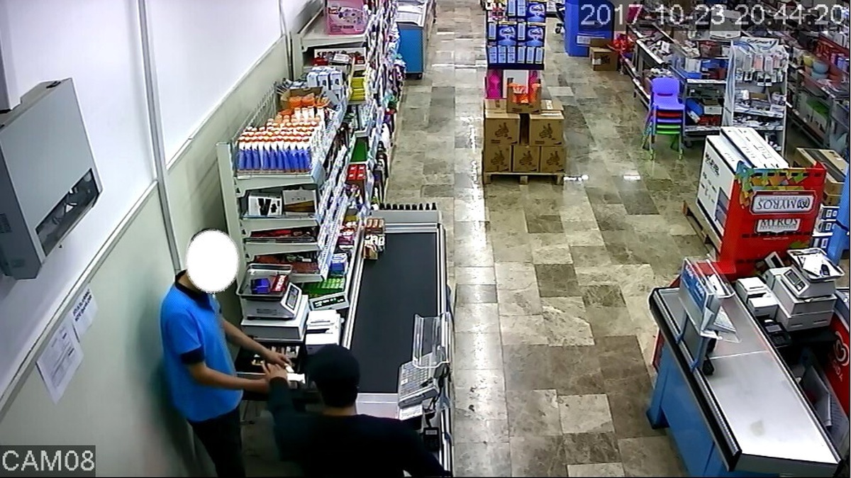 Gasp Zanlısı Önce Kameraya Sonra Polise Yakalandı
