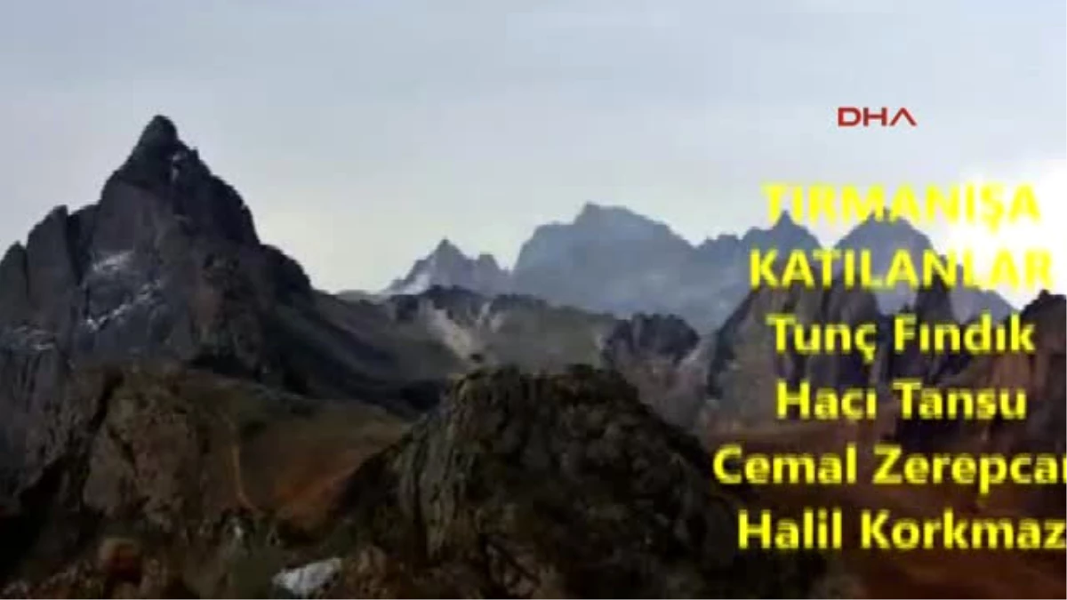 Hakkari\'deki Cilo-Sat Dağları\'na Nefes Kesen Tırmanış