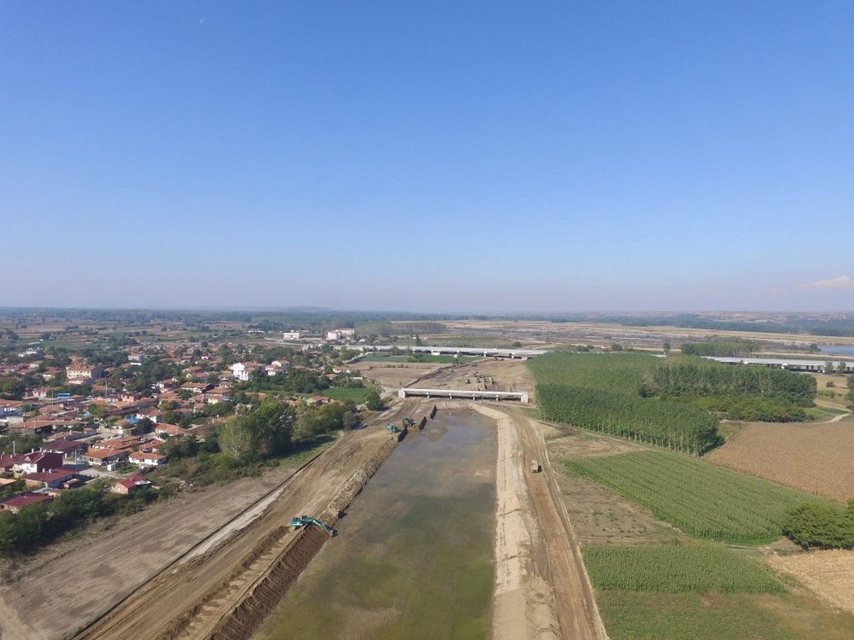 Kanal Edirne\'de Son Viraj Dönülüyor