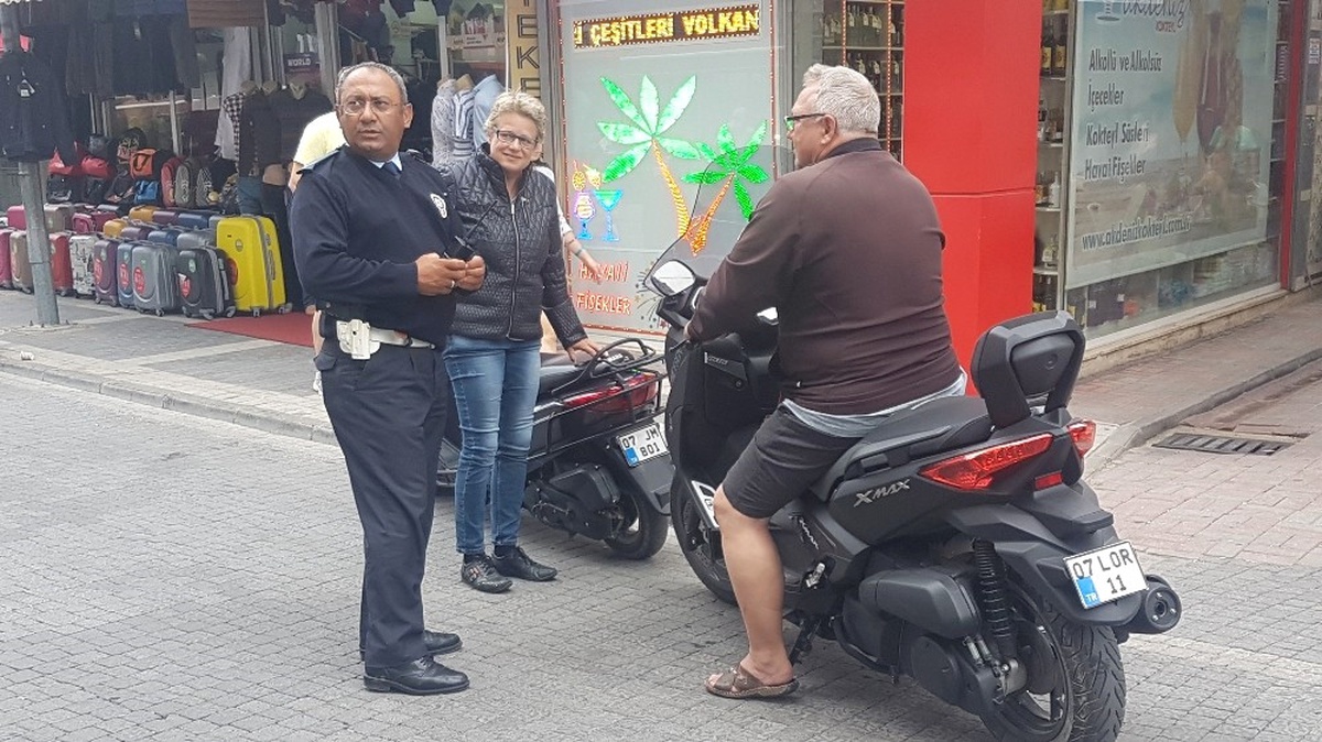 Manavgat\'ta 10 Ayda 814 Motosiklet Trafikten Men Edildi