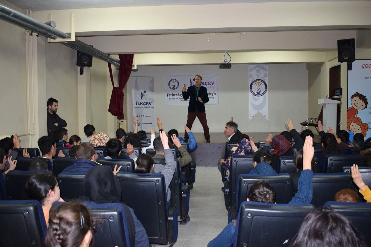Özel Çocuklar Doyasıya Eğlendi