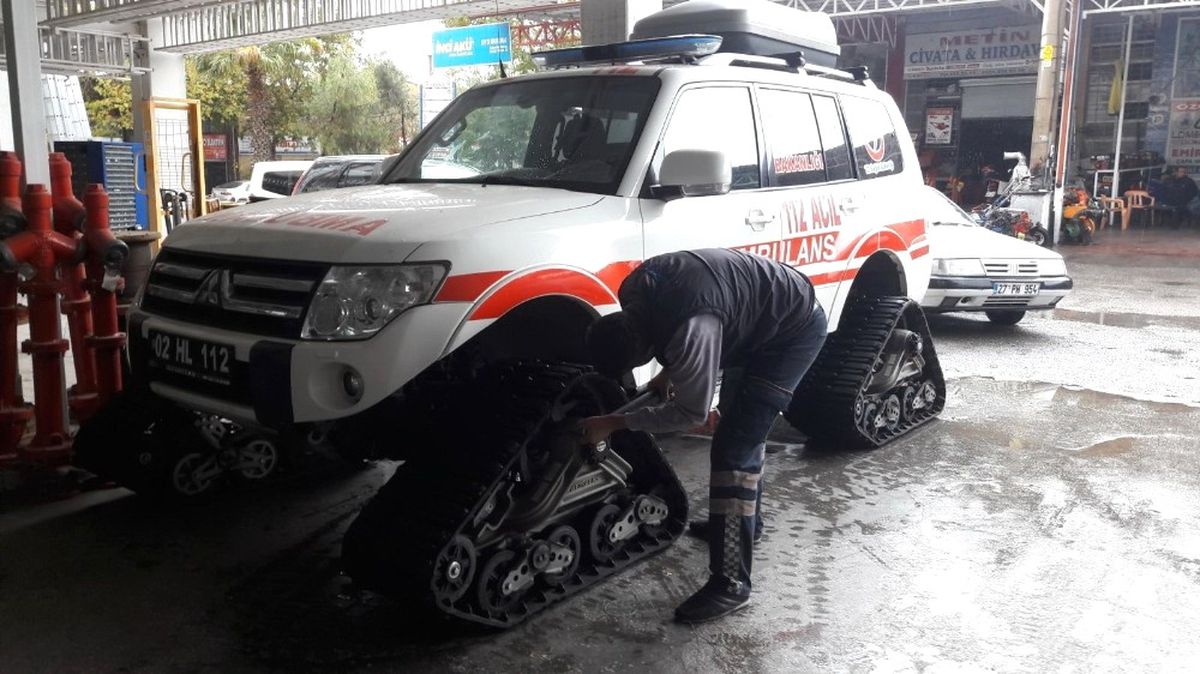 Paletli Ambulanslar Kışa Hazır
