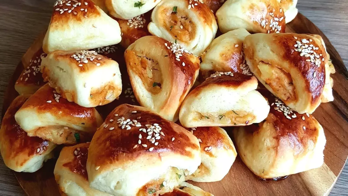 Patatesli Poğaça Tarifi-Hamuru Yumusacik Yapimida Cok Kolay-Hatice Mazi