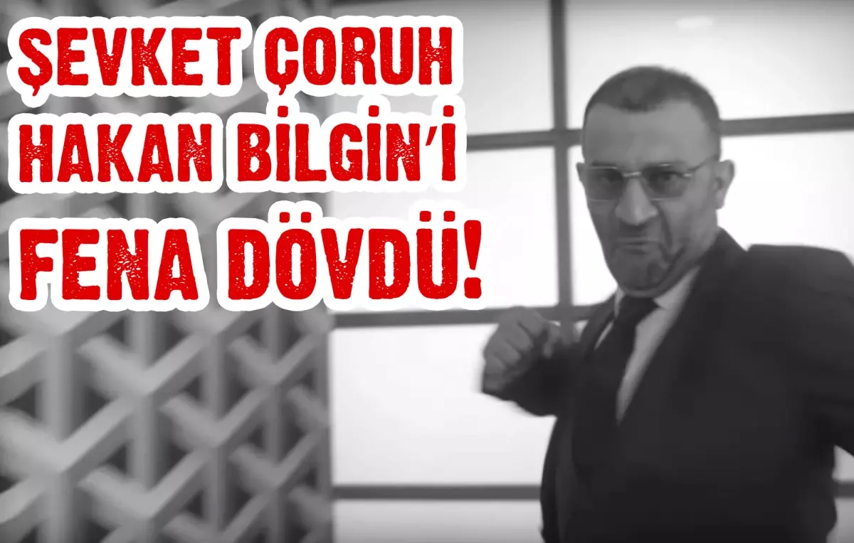 Şevket Çoruh Hakan Bilgin\'i Fena Dövdü