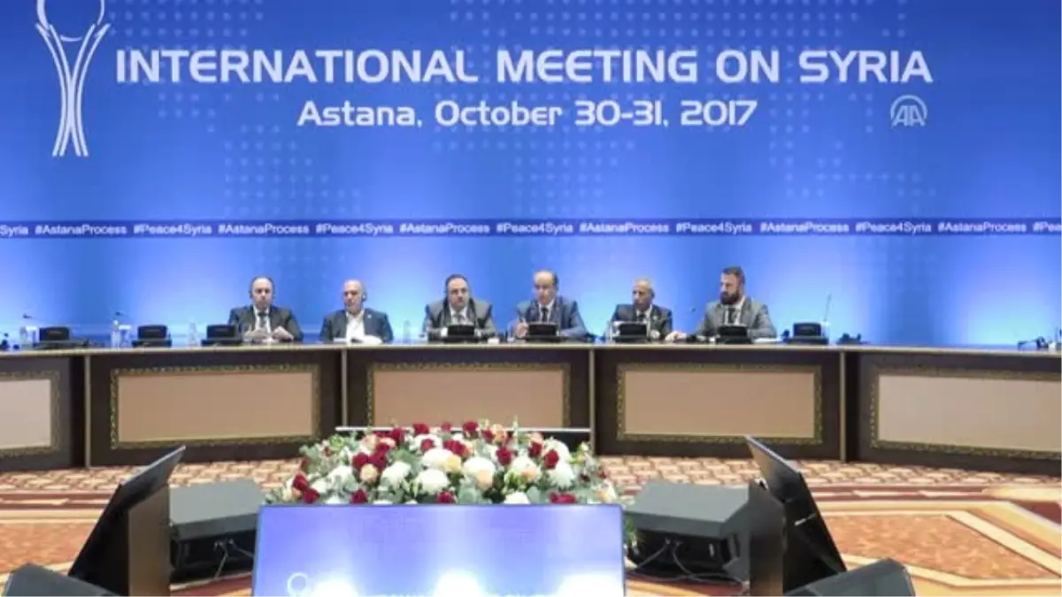 Suriye Konulu 7. Astana Toplantısının Ardından - Askeri Muhalafet Heyeti