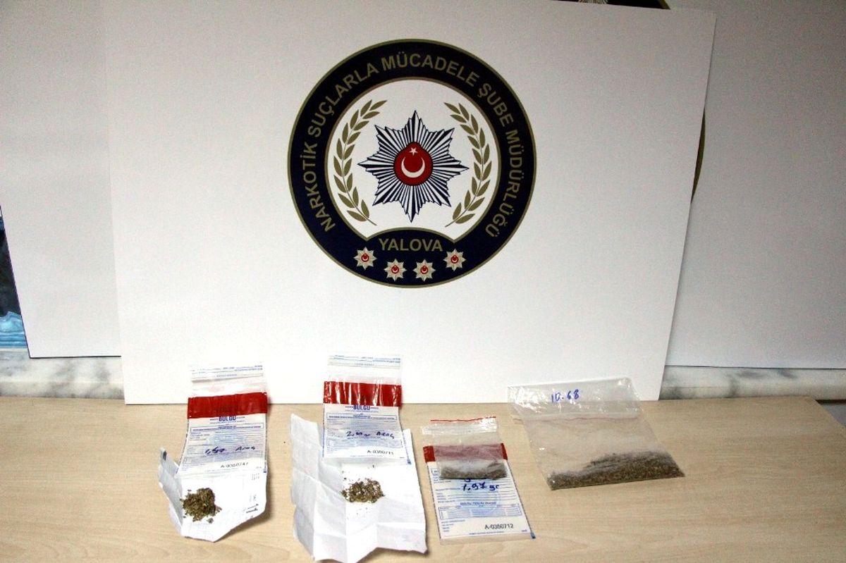 Yalova\'da Uyuşturucu Operasyonu