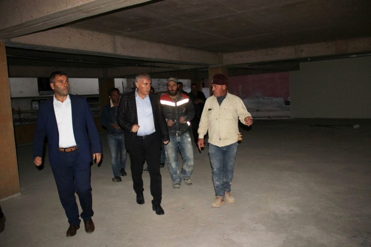 Yöresel Ürünler Pazarı ve Otopark Projesinde Sona Doğru