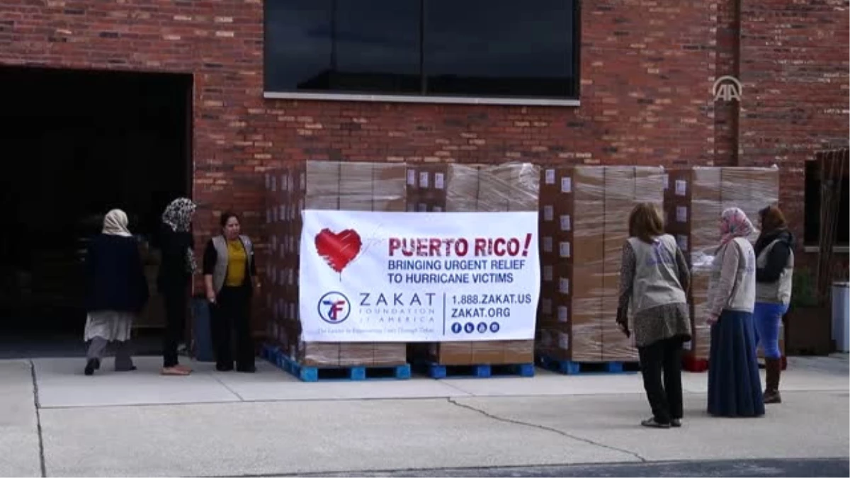 ABD\'de Devletin "Ulaşamadığı" Porto Riko\'ya Müslümanlardan Yardım Eli - Chıcago