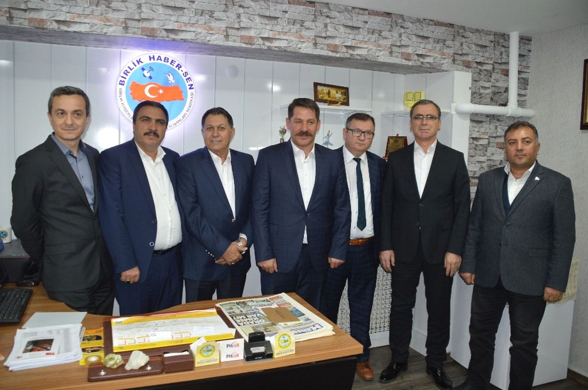 Birlik Haber Sen Genel Başkanı Ömer Budak Eskişehir\'de