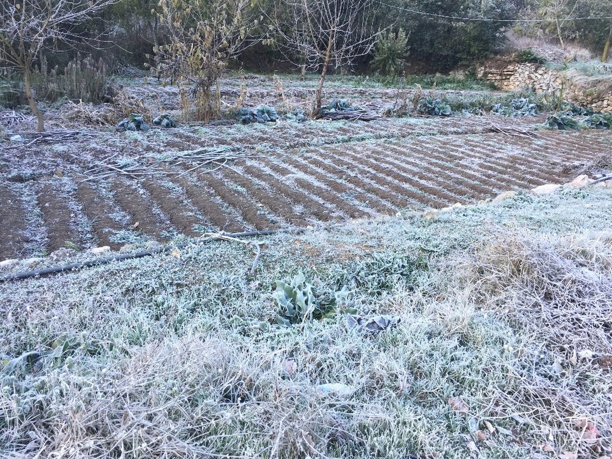 Büyükorhan\'a Kar Yağdı