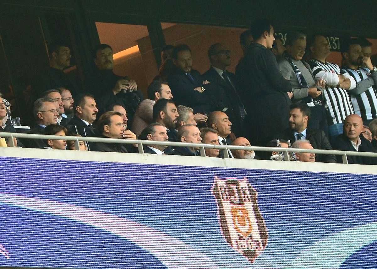 Cumhurbaşkanı Erdoğan Vodafone Park\'ta