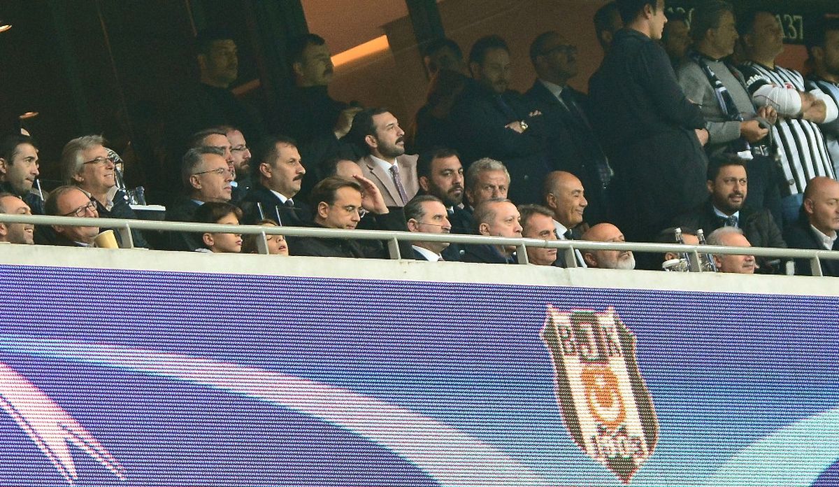Cumhurbaşkanı Erdoğan Vodafone Park\'ta