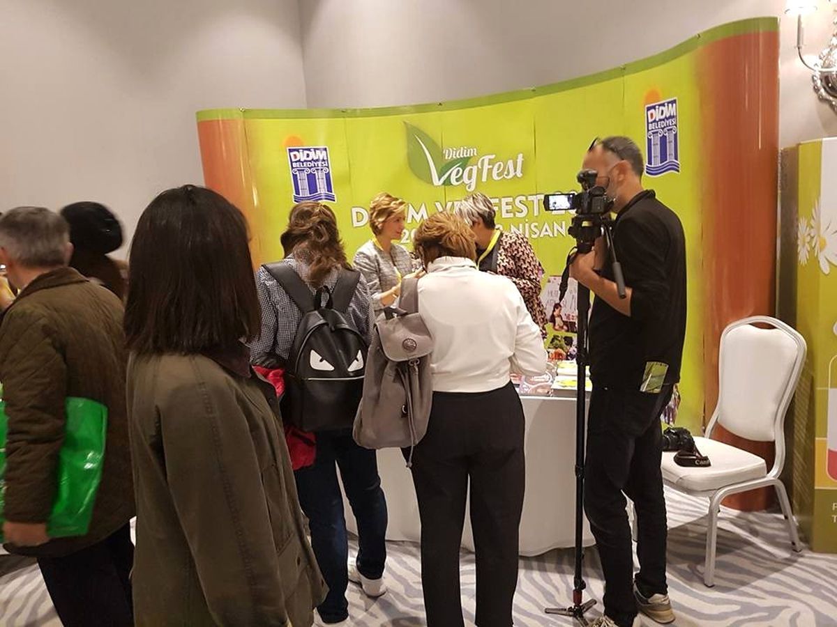 Didim Belediyesi Vegan Kent Buluşmasına Katıldı