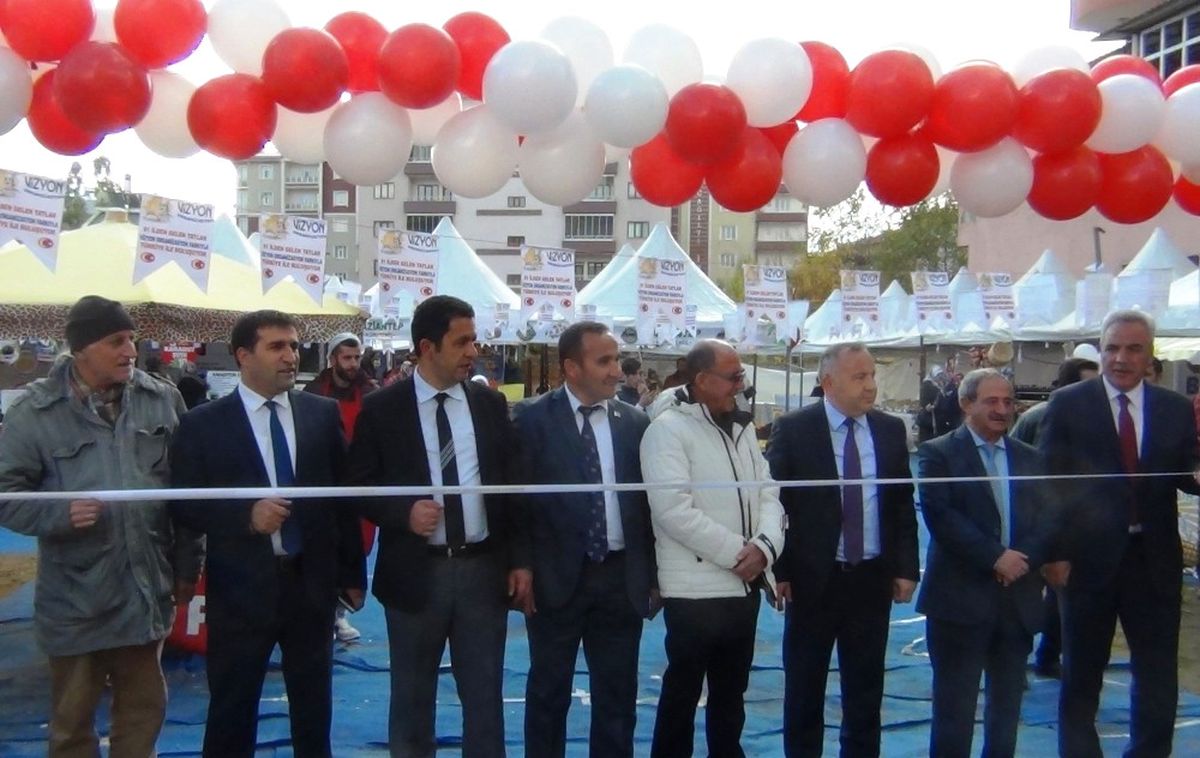 Erciş\'te Gıda Fuarı Açıldı