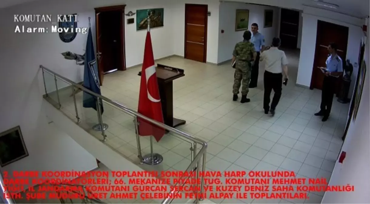 Hava Harp Okulu\'ndaki Toplantı Görüntüleri Ortaya Çıktı