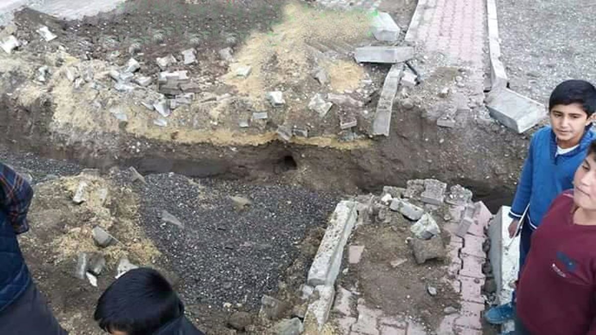 Horasan\'da Osmanlı Dönemine Ait Top Mermisi Bulundu