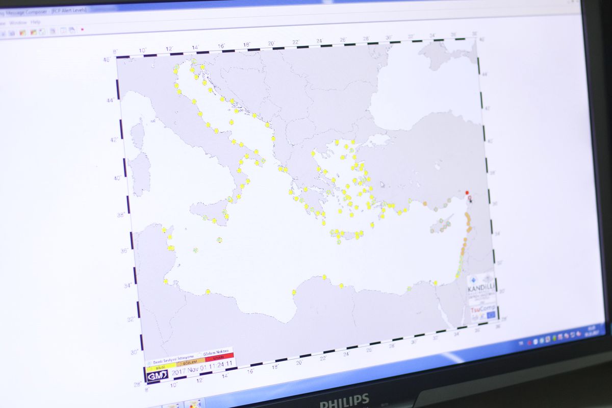 Kandilli Yönetiminde Bölgesel Uluslararası Tsunami Tatbikatı