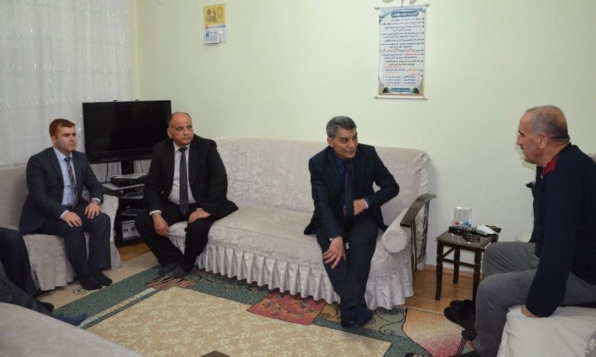Kaymakam Özkan\'dan Hasta Ziyareti