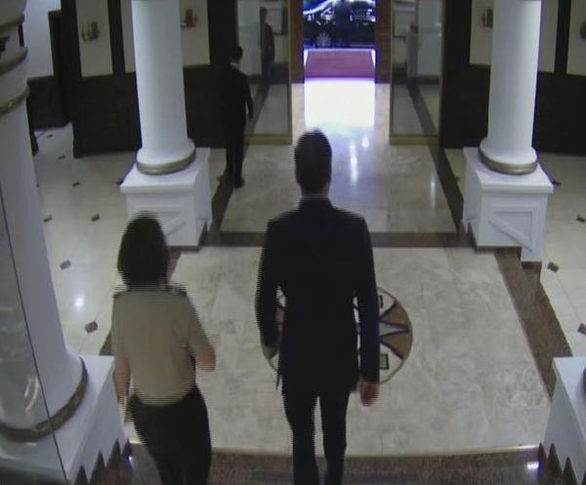 MİT Müsteşarı Hakan Fidan\'ın Darbe Girişimi Öncesi Karargahtan Çıkış Anı