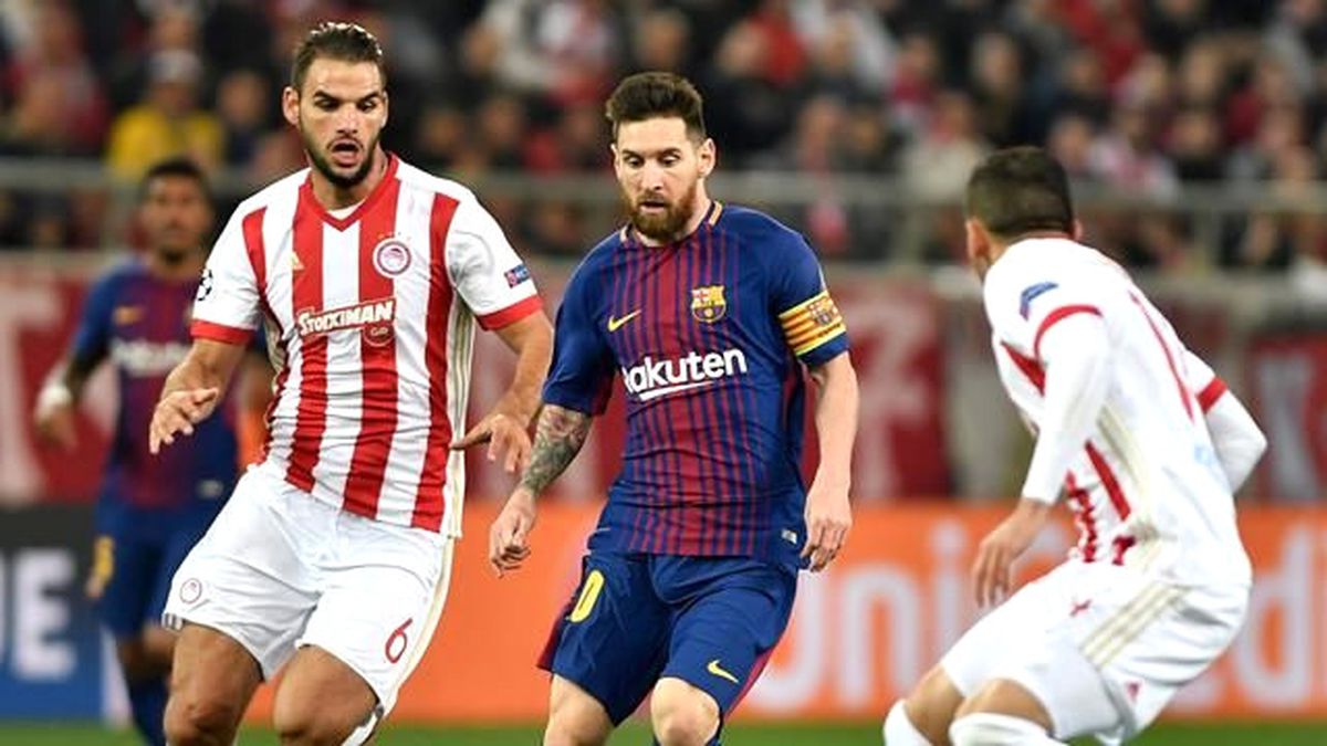 Olympiakos, Barcelona\'ya Geçit Vermedi