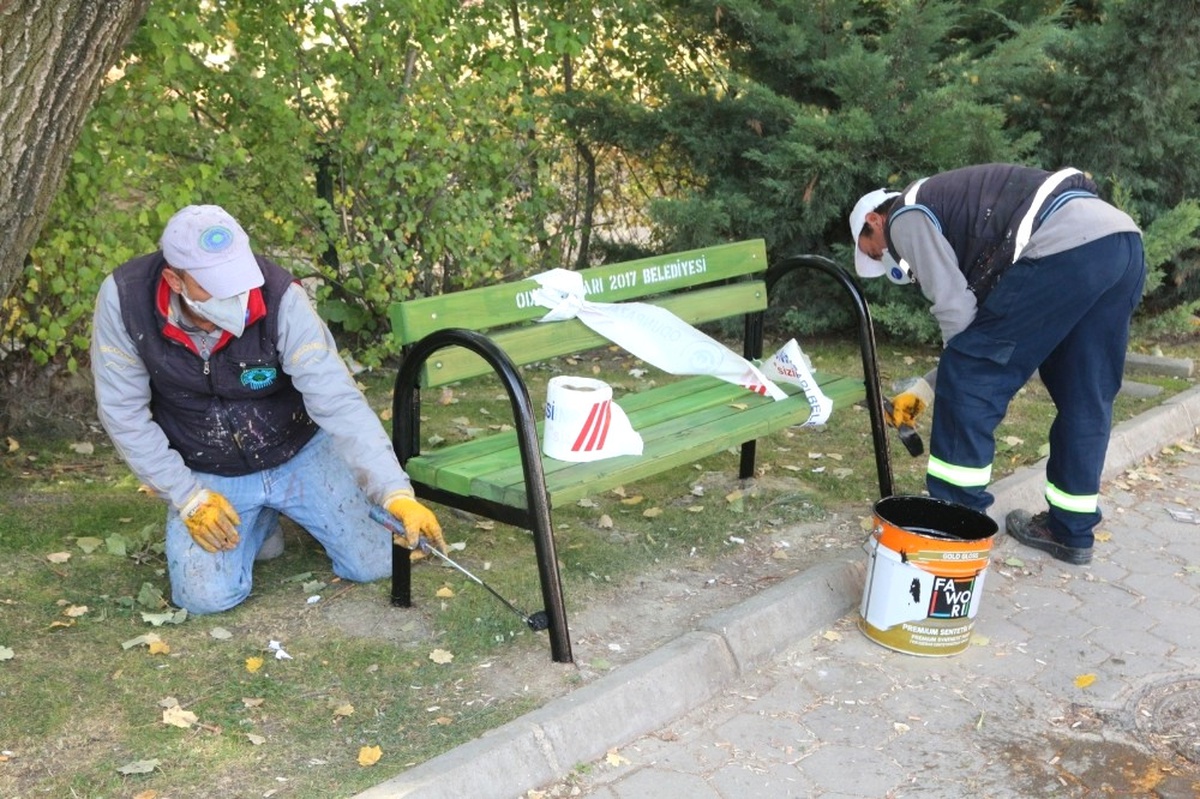 Park ve Spor Alanlarında Bakım Onarım Çalışmaları