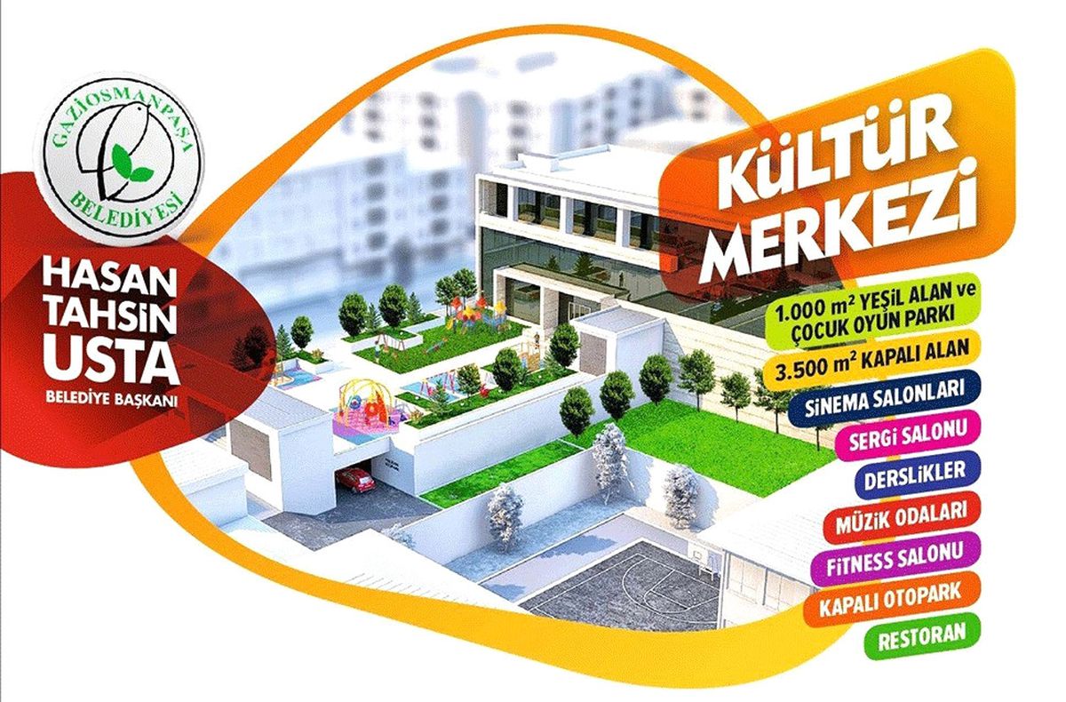 Poligon Kültür Merkezi ve Park Projesinin İnşaatı Başlıyor