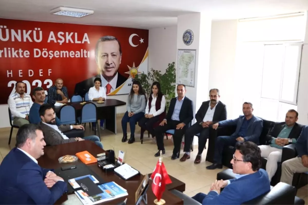 Uslu, Döşemealtı İlçe Teşkilatıyla Bir Araya Geldi